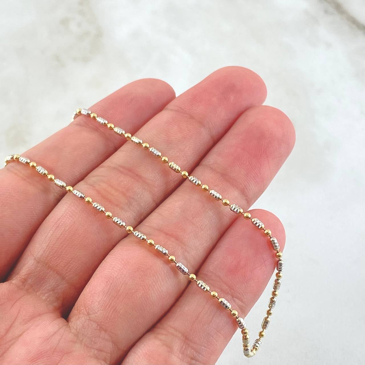 Morse Chain 6.1gr / 23.6in / 18K Gold +3$