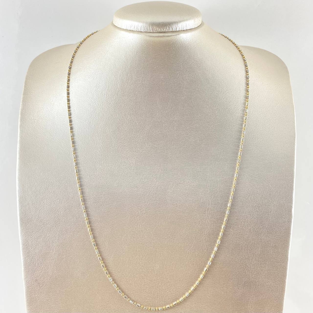 Morse Chain 6.05gr / 23.6in / 18K Gold +3$