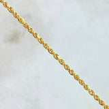 Rope Chain 1.05gr / 23.6in / 18K Gold +3