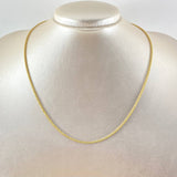Rope Chain 1.7gr / 17.7in / 18K Gold +3$