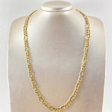 Figaro Chain 18.25gr / 23.6in / 18K Gold +1$