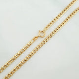Cuban Links 2 g / 15 3/4 in / 2.45 mm Yellow Gold 18K