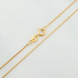 Venetian Chain 0.95 g / 16 in / 0.53 mm Yellow Gold 18K