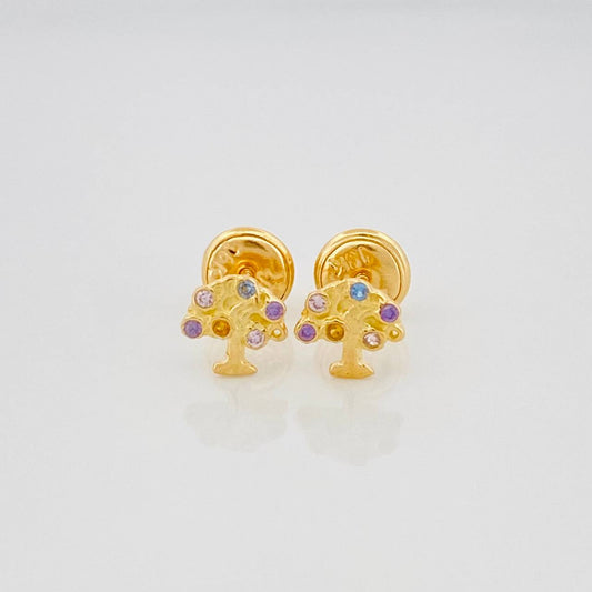 Topos Arbol 0.85 g / in / 4.2 mm Oro Amarillo 18K