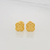 Topos Trebol 0.6 g / in / 4 mm Oro Amarillo 18K