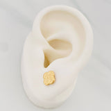 Topos Trebol 0.8 g / in / 5 mm Oro Amarillo 18K
