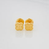Topos Trebol 0.8 g / in / 5 mm Oro Amarillo 18K