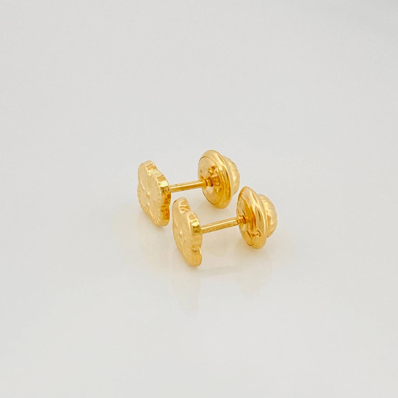 Topos Trebol 0.6 g / in / 4 mm Oro Amarillo 18K
