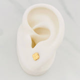 Topos Trebol 0.6 g / in / 4 mm Oro Amarillo 18K