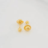 Topos Bola Diamantada 0.45 g / in / 3 mm Oro Amarillo 18K