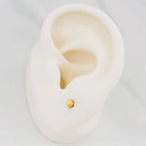 Topos Bola Diamantada 0.45g / in / 3mm Oro Amarillo 18K