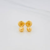 Topos Bola Diamantada 0.55 g / in / 4 mm Oro Amarillo 18K