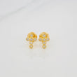 Topos Cruz 0.95 g / in / 4.3 mm Oro Amarillo 18K