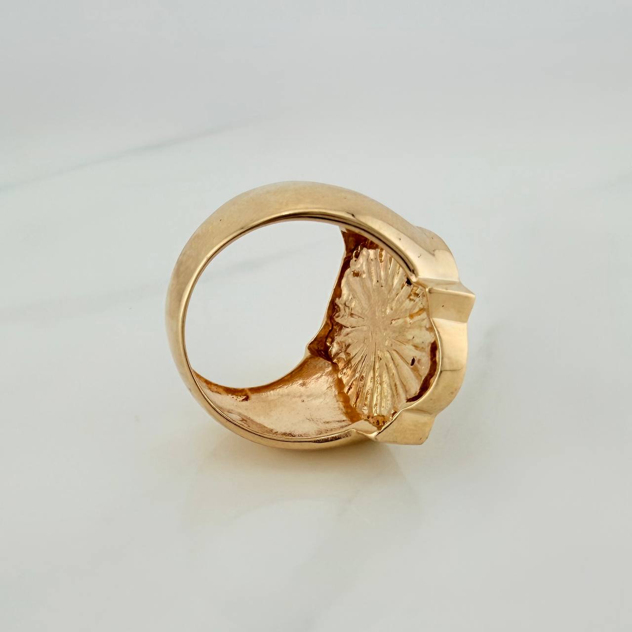 Anillo Virgen Guadalupe 13.5gr / T10 1/4 / Oro Amarillo 18K %