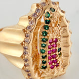 Anillo Virgen Guadalupe 7.8gr / T7 / Oro Amarillo 18K %