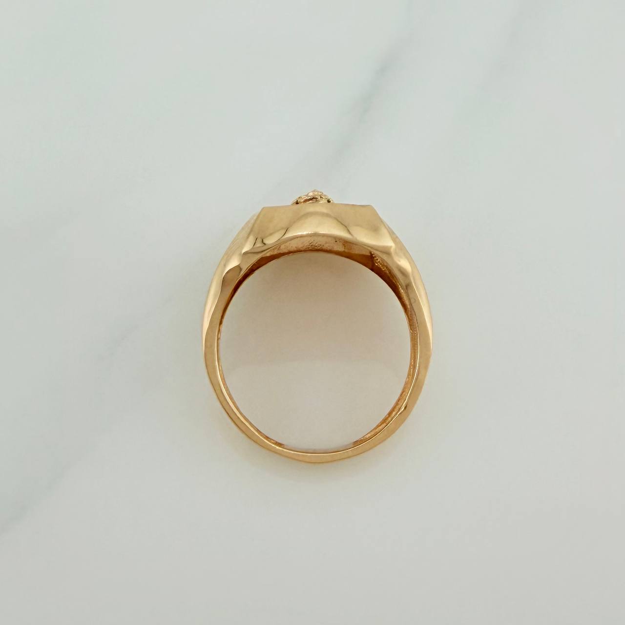 Anillo Virgen Guadalupe 5.85gr / T6 1/2 / Tres Oros 18K %