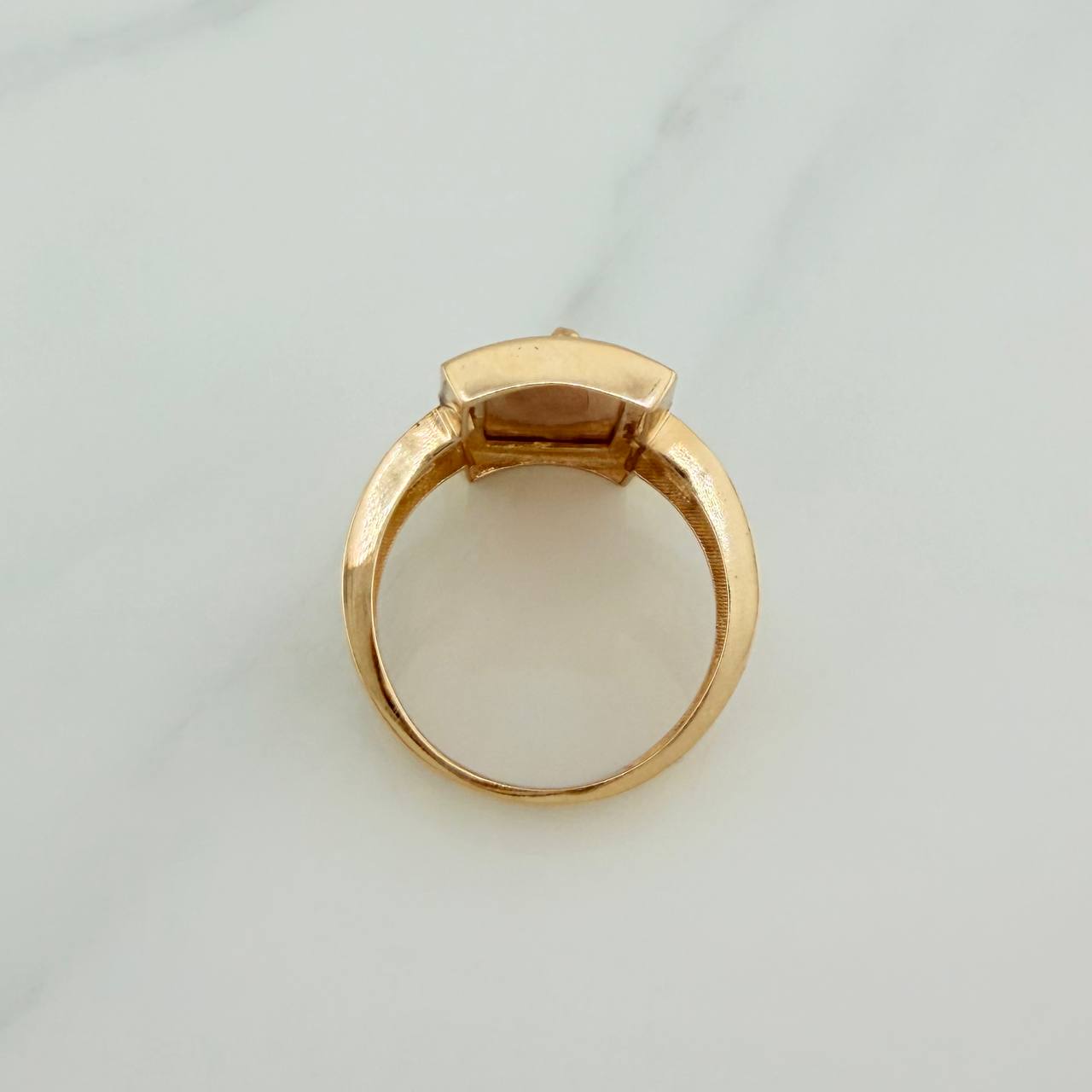 Anillo San Judas 9.45gr / T9 3/4 / Tres Oros 18K %