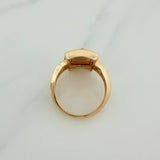 Anillo San Judas 9.45gr / T9 3/4 / Tres Oros 18K %