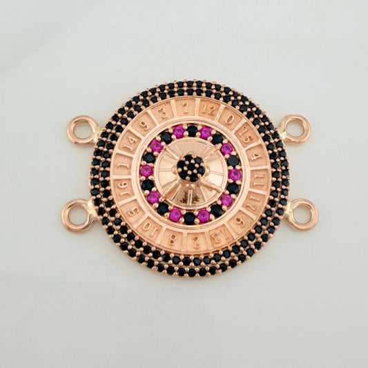 Herraje Ruleta 6.6gr / 1 1/4 in / Oro Rosa 18K %