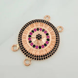 Charm Roulette 6.6gr / 1 1/4 in / 18K Rose Gold %