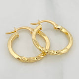 Candongas Kati 1.35 g / 3/4 in Oro Amarillo 18K