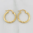 Candongas Kati 1.35 g / 3/4 in Oro Amarillo 18K