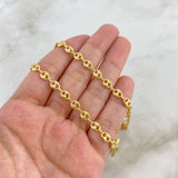 Cadena GC 9.55gr / 45cm /17 3/4 in Lisa Oro Amarillo 18K ©