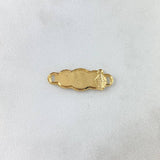 Charm Virgin Miraculous Cloud 0.55gr / 2.2cm / Yellow Gold