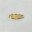 Charm Virgin Miraculous Cloud 0.55gr / 2.2cm / Yellow Gold