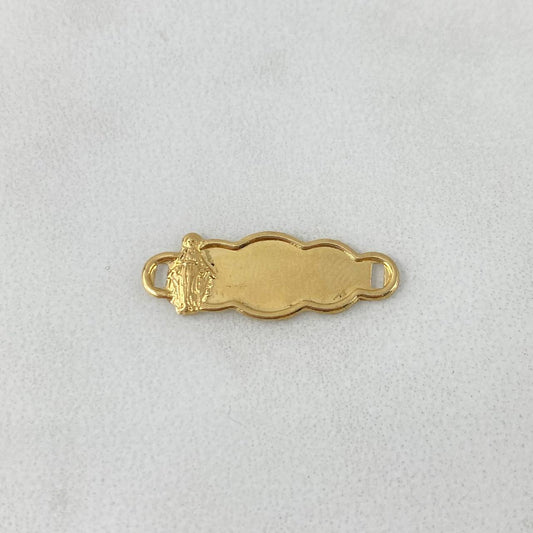 Charm Virgin Miraculous Cloud 0.55gr / 2.2cm / Yellow Gold
