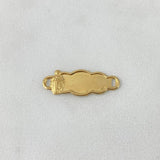 Charm Virgin Miraculous Cloud 0.55gr / 2.2cm / Yellow Gold