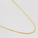 Cadena GC 2.35g / 20 in / 1.54mm Oro Amarillo 18K