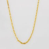 Cadena GC 2.35g / 20 in / 1.54mm Oro Amarillo 18K