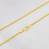 Cadena Cola de Raton 2.75g / 20 in / 1.21mm Oro Amarillo 18K