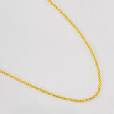 Cadena Cola de Raton 2.75g / 20 in / 1.21mm Oro Amarillo 18K
