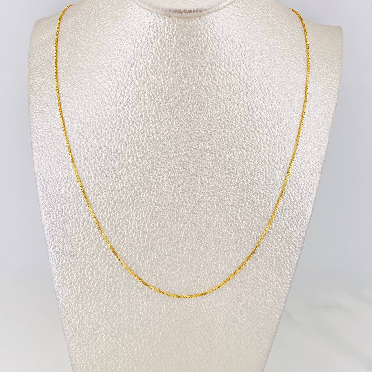 Cadena Veneciana 2g / 20 in / 0.86mm Oro Amarillo 18K