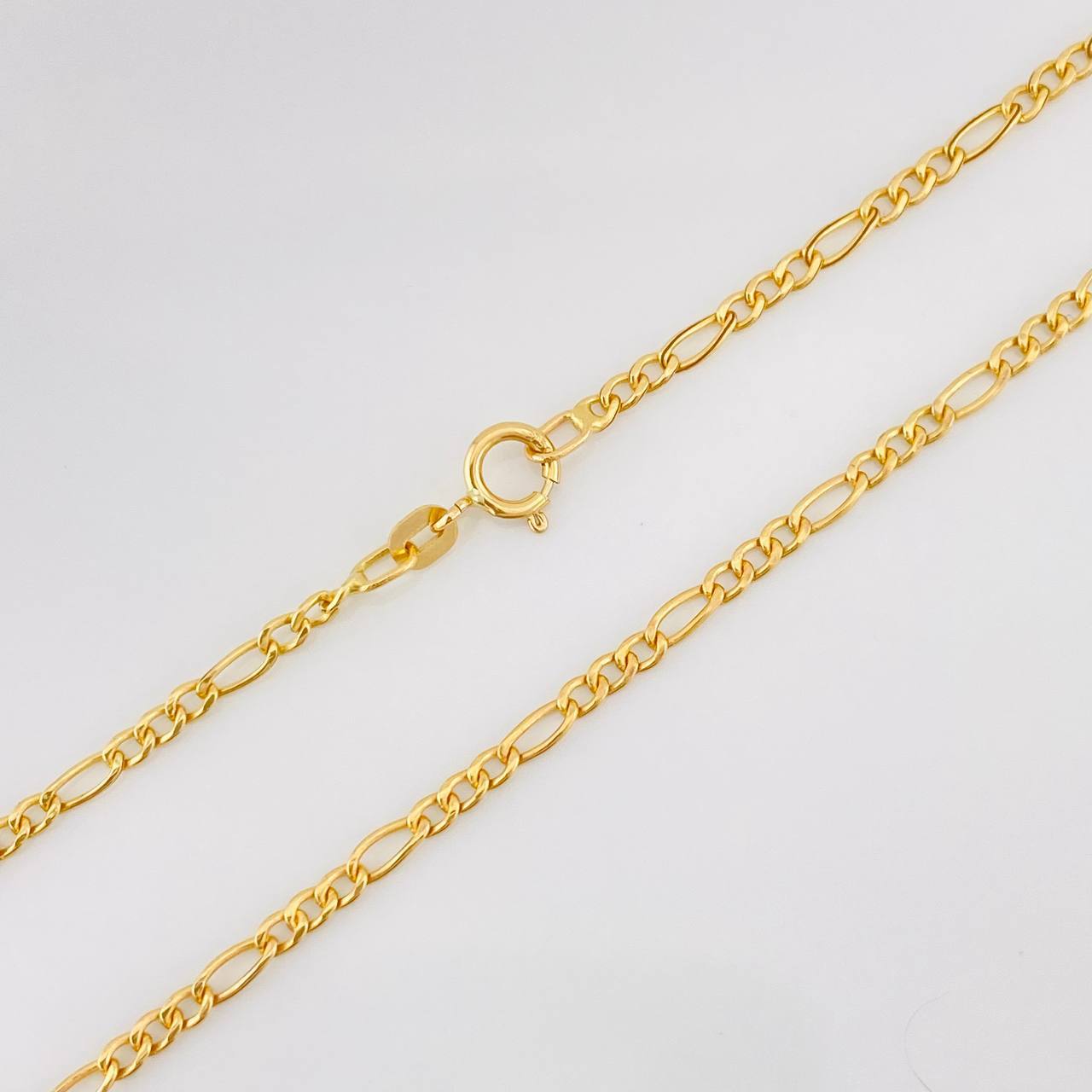 Cadena Figaro 1.4g / 18 in / 1.86mm Oro Amarillo 18K
