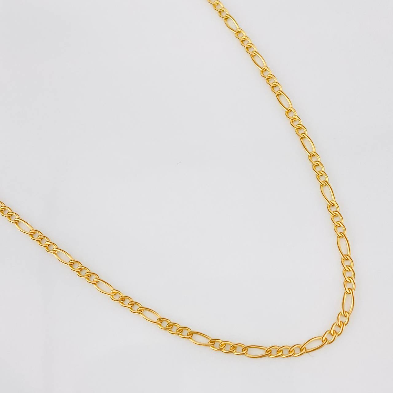 Cadena Figaro 1.4g / 18 in / 1.86mm Oro Amarillo 18K