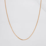 Cadena Veneciana 1.15g / 18 in / 0.57mm Oro Rosa 18K