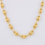 Cadena Rustica Tornillo 8.25g / 20 in / 3.6mm Oro Amarillo 18K