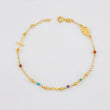 Bracelet Adjustable Denario Miraculous Virgin 2g / 7 in - 6 1/4 in / 2.6mm Yellow Gold 18K