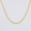 Cadena Marinera 3g / 24 in / 1.3mm Oro Amarillo 18K