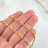 Mariner Chain 4.9gr / 23.6in / 18K Gold +3$