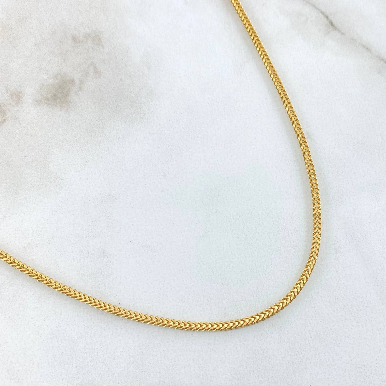 Franco Chain 3.8gr / 19.7in / 18K Gold +3$