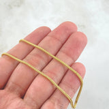 Franco Chain 3.8gr / 19.7in / 18K Gold +3$