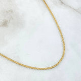 Bismark Chain 3.1gr / 17.7in / 18K Gold +1$