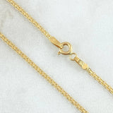 Bismark Chain 3.1gr / 17.7in / 18K Gold +1$
