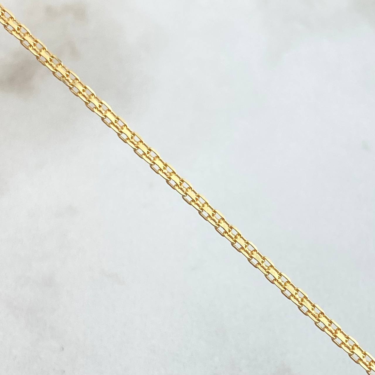 Bismark Chain 3.1gr / 17.7in / 18K Gold +1$