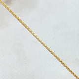 Franco Chain 2.5gr / 23.6in / 18K Gold +3$