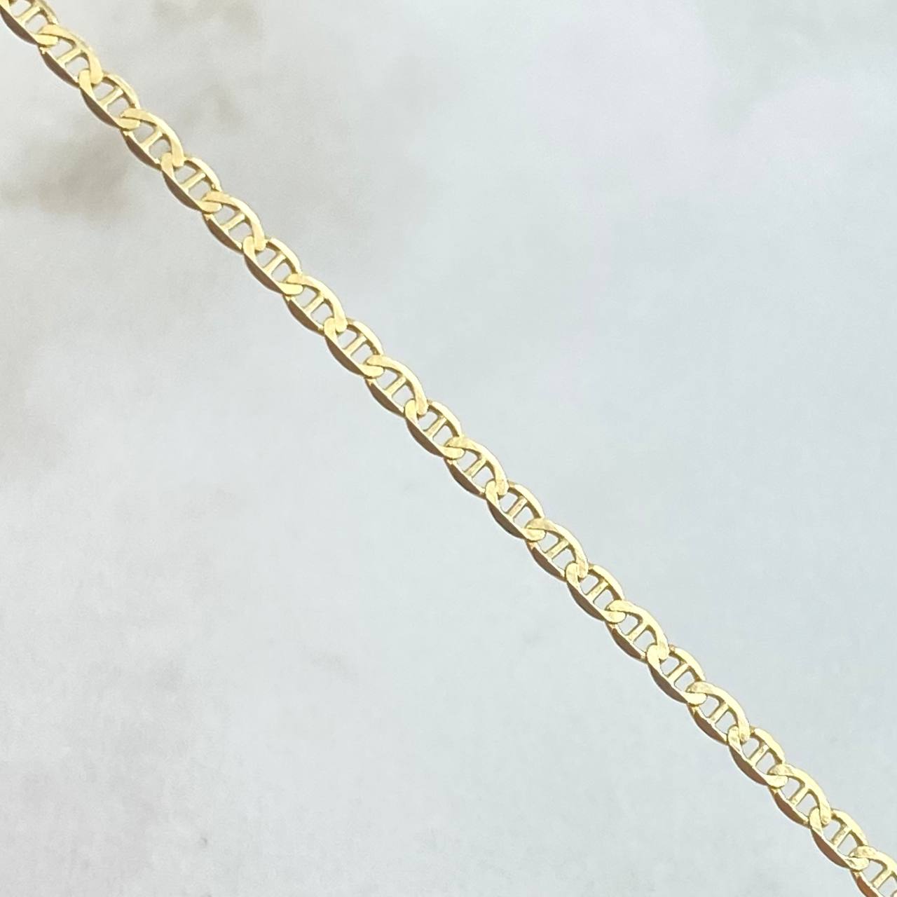 Cadena Plana 4.05gr / 23 1/2 in / Oro Amarillo +3 18K *